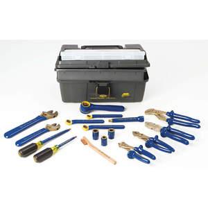 AMPCO METAL IM-20 Insulated Tool Set 17 Piece Nonsparking | AB8AAW 24Y891