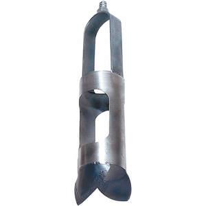 AMS 418.07 Mud Auger, 4 Inch Dia., 5/8 Inch Thread Size, Stainless Steel | AD8HXA 4KKD9