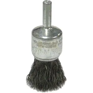 ANDERSON A07071 Crimped Wire End Brush Stainless Steel 3/4 In. | AG4KLF 34CP57