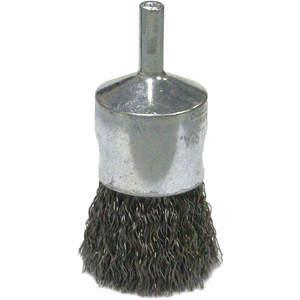 ANDERSON A07161 Crimped Wire End Brush Stainless Steel 1 In. | AG4KLH 34CP59