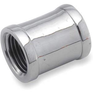 ANDERSON METALS CORP. PRODUCTS 81103-06 Coupling Chrome-plated Brass 125 3/8 Inch | AC3KMC 2UEE9