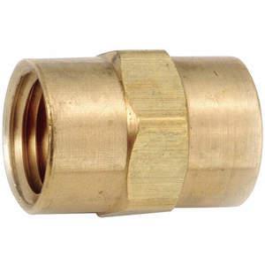 ANDERSON METALS CORP. PRODUCTS 706103-02 Coupling Brass 1/8 In Fnpt | AG6TED 46M501