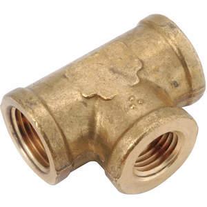 ANDERSON METALS CORP. PRODUCTS 706206-060604 Reducing Tee Low Lead Brass 1000 Psi | AF7FAW 20XN97
