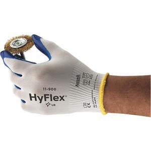 ANSELL 11-900 Coated Gloves M Blue/White PR | AD8FCY 4JU96