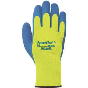 ANSELL 80-400 Coated Gloves M Blue/Yellow PR | AC3BAW 2RA87
