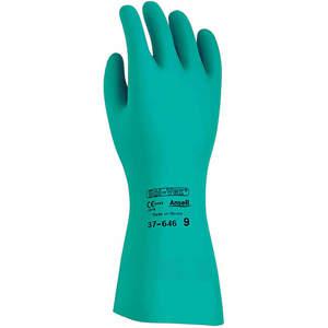 ANSELL 37-646 Chemical Resistant Gloves Green Size 10 PR | AB7YEC 24L262