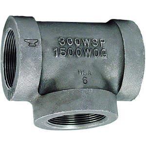 ANVIL 0310519608 Reducing Tee, 1/2 X 1/2 X 1/4 inch Pipe, Fnpt End Style | AA4DFX 12G051