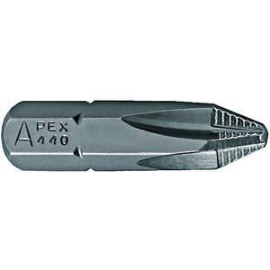 APEX-TOOLS 440-2-ACR2X-250PK Anti-camout Insert Bit Phillips #2 - Pack Of 250 | AE6EGM 5RDJ0