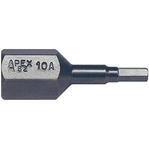 APEX-TOOLS SZ-10-A Einsatz-Bit, Sechskant, 7/16 Zoll Schaft, 7/8 Zoll Länge | AF2XCX 6YNU9
