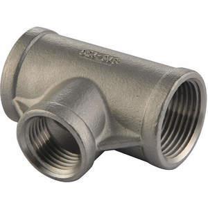 APPROVED VENDOR 1/2 150 TEE 316 Tee 1/2 Inch Threaded 316 Stainless Steel | AE9GLN 6JM48