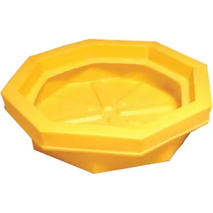 ULTRATECH 1045 Containment Ultra Drum Tray 1 Drum | AC9WBZ 3KWZ8