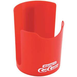 APPROVED VENDOR 10E750 Cup Caddy Magnetic 4-5/8 H x 3-1/4 D Red | AA2DWP