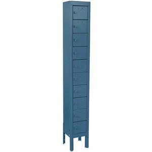 APPROVED VENDOR 10Y620 Cell Phone Locker 1 Wide 10 High Blue | AA2QAU