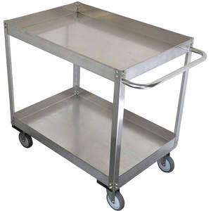 APPROVED VENDOR 11A470 Unassembled Utility Cart Stainless Steel 41 L 1200 Lb | AA2TLZ