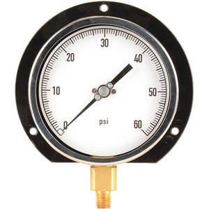 APPROVED VENDOR 11A486 Pressure Gauge Process 4-1/2 In | AA2TMP