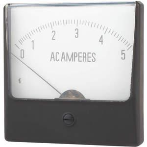APPROVED VENDOR 12G370 Analog Panel Meter Ac Current 0-5 Ac A | AA4DUC
