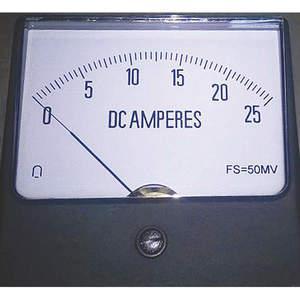 APPROVED VENDOR 12G420 Analog Panel Meter Dc Current 0-25 Dc A | AA4DWF