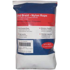 APPROVED VENDOR 12U274 Rope Nylon Braided 1/4 Inch Diameter 100 Feet Length | AA4LZP