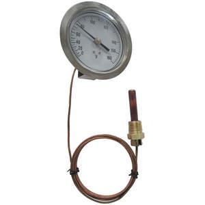 APPROVED VENDOR 12U630 Analog Panel Mount Thermometer 0 To 160f | AA4MJT