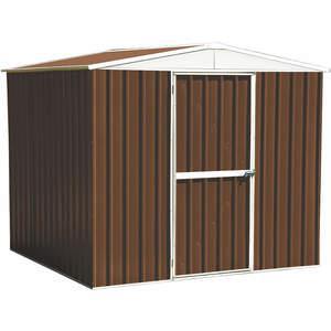 APPROVED VENDOR 13X110 Storage Shed A-roof 6 Feet x 8 Feet Brown | AA6GHB