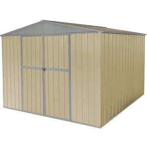 APPROVED VENDOR 13X112 Storage Shed A-roof 6ft x 11ft x 8ft Beige | AA6GHD