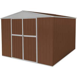 APPROVED VENDOR 13X113 Storage Shed A-roof 6ft x 11ft x 8ft Brown | AA6GHE