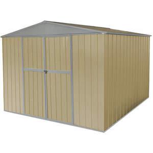 APPROVED VENDOR 13X115 Storage Shed A-roof 6ft x 11ft x 11ft Beige | AA6GHG