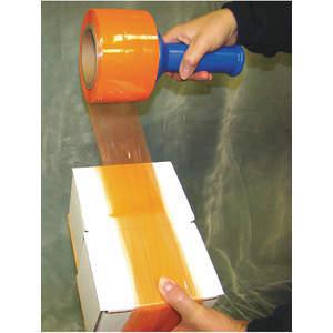 APPROVED VENDOR 15A921 Hand Stretch Wrap Orange 1000ft.l 3 Inch W - Pack Of 4 | AA6UYX