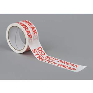 APPROVED VENDOR 15C752 Carton Sealing Tape Red/white 2 Inch x 55 Yard | AA6WGX