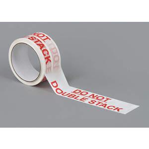APPROVED VENDOR 15C755 Carton Sealing Tape Red/white 2 Inch x 55 Yard | AA6WHA