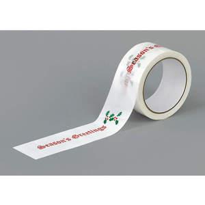 APPROVED VENDOR 15C765 Carton Tape Red/green/white 2 Inch x 55 Yard | AA6WHL