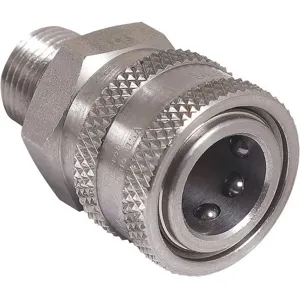 MI-T-M 17-0042 Quick Connect Coupler Male 3/8 x 3/8 In | AE4DAD 5JKN8