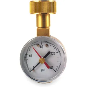 APPROVED VENDOR 18C829 Pressure Gauge Maxium Reading 2 In | AA8EFW