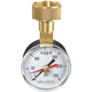 APPROVED VENDOR 18C830 Pressure Gauge Maxium Reading 2 In | AA8EFX