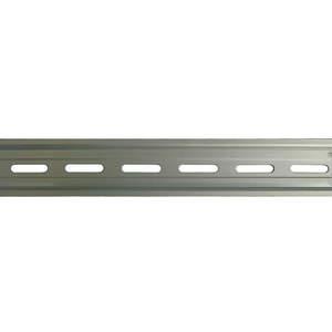 APPROVED VENDOR 18Z760 Din Mounting Track Aluminium Length 2 Feet | AA8KUP