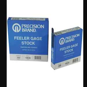 PRECISION BRAND 19340 Feeler Gauge High Carbon Steel 0.0080 In | AE7EEU 5XE27