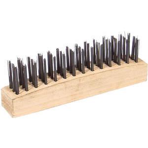 APPROVED VENDOR 19N784 Wire Brush 3 Rows Steel | AA8QQZ