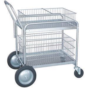 APPROVED VENDOR 1ECJ8 Mail Cart 41 Inch Length x 23 Inch Width x 38 Inch Height | AA9NQU