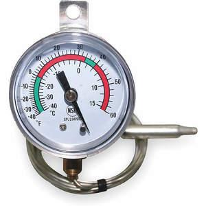 APPROVED VENDOR 1EPE6 Analog Panel Mount Thermometer -40 To 60f | AA9QUV