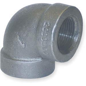 APPROVED VENDOR 1LBG5 Elbow 90 Degree Galvanised Malleable Iron 1/4 In | AB2DDC