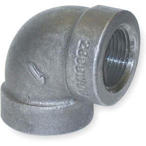 APPROVED VENDOR 1LBH1 Elbow 90 Degree Galvanised Malleable Iron 1 1/4in | AB2DDH