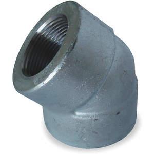 APPROVED VENDOR 1MPE4 Elbow 45 Degree 3/4 Inch Galvanised Steel | AB2LKF
