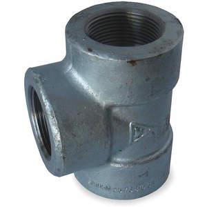APPROVED VENDOR 1MPF6 Tee 1 1/2 Inch Galvanised Malleable Iron | AB2LKQ