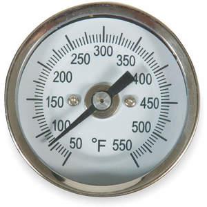 ZUGELASSENER VERKÄUFER 1NFX4 Bimetall-Thermometer 2-Zoll-Zifferblatt 50 bis 550f | AB2RDJ
