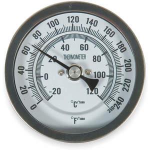 APPROVED VENDOR 1NFY4 Bimetal Thermometer 3 Inch Dial 0 To 250f | AB2RDU