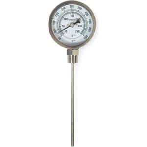 ZUGELASSENER VERKÄUFER 1NGB6 Bimetall-Thermometer 3-Zoll-Zifferblatt 50 bis 550f | AB2RFA