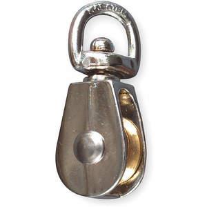 APPROVED VENDOR 1RCE9 Swivel Eye Pulley Chrome | AB3BBQ