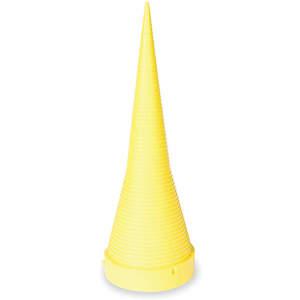 APPROVED VENDOR 1RGZ9 Measuring Cone 17 1/2 Inch Tall Yellow | AB3CKX
