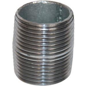 APPROVED VENDOR 6P853 Nipple 1-1/2 Inch Close Galvanised Welded Steel | AE9ZBX