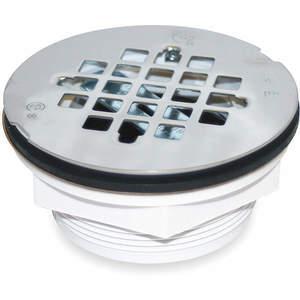 APPROVED VENDOR 1RLU7 Shower Drain Compression Pvc Stainless Steel Grid | AB3DPD